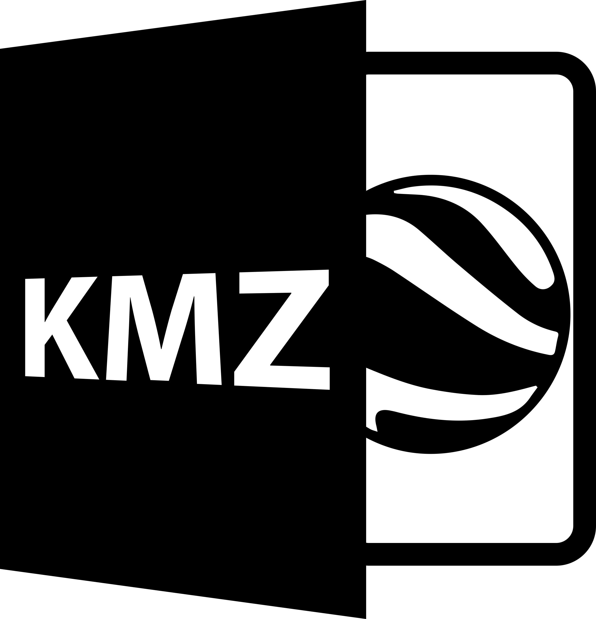 Kmz File Format Symbol Svg Line Art Free Vectors
